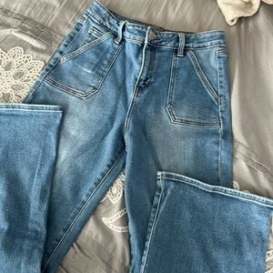 Wide legged jeans. Like New!